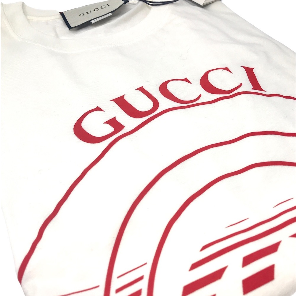 Brand New Gucci G-Loved Cotton Jersey Shirt